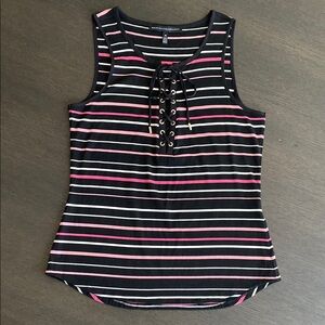 White House Black Market stripped tank top